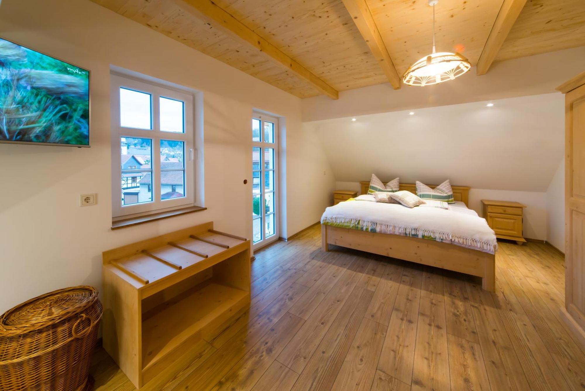 Kurort Steinbach-Hallenberg Staimicher Hoehen - Premium Appartements الغرفة الصورة